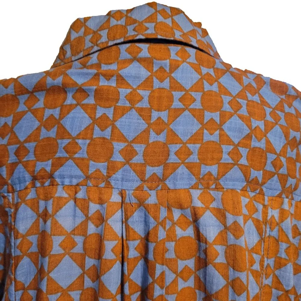 Free People Geometric Print Maxi Size XS - Picture 7 of 9